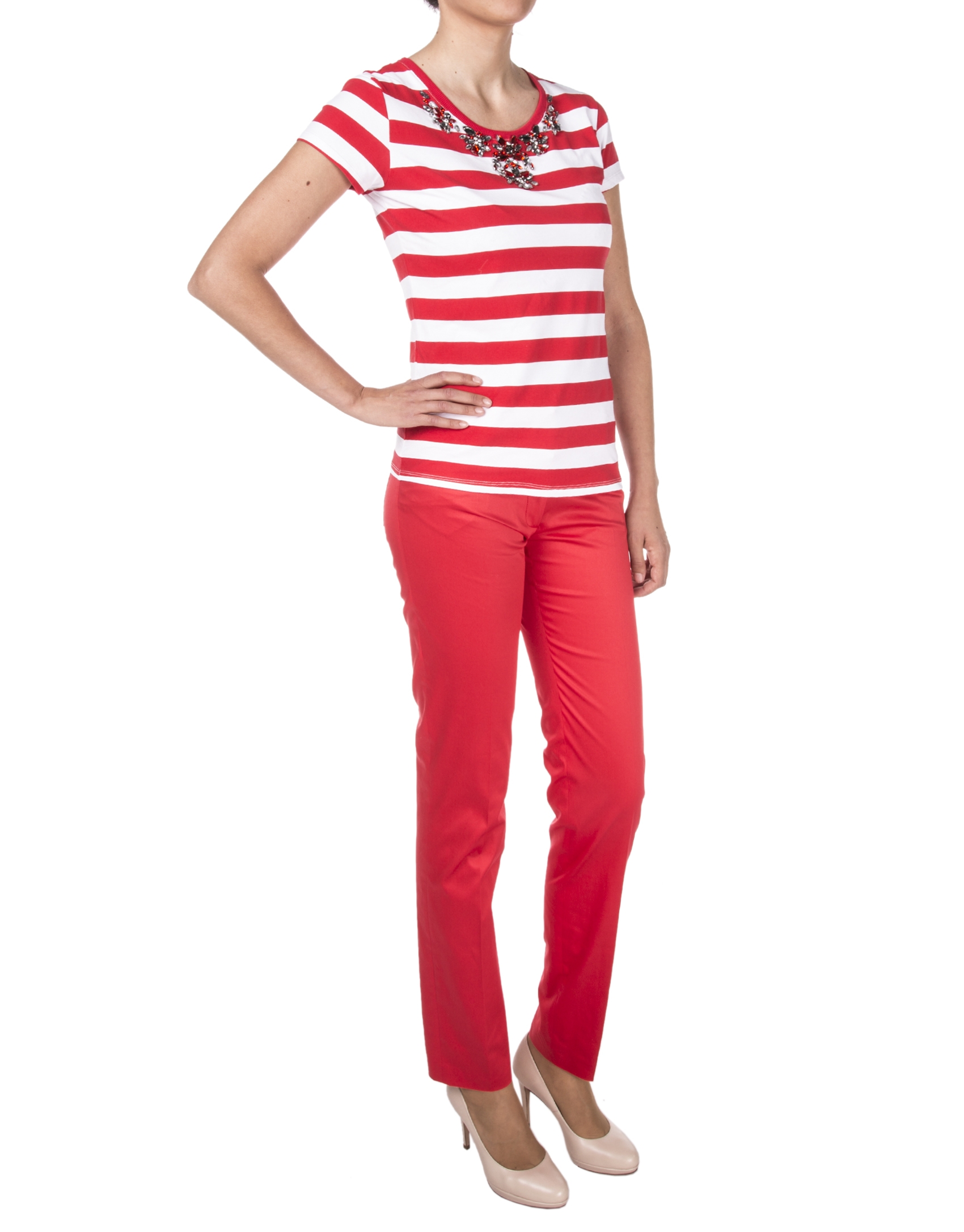 Red striped t-shirt