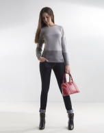 Grey degradé sweater