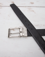 Reversible dress belt brown/black