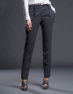 Dark gray pants