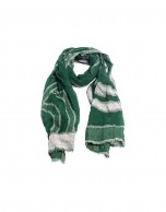 Foulard verde beige