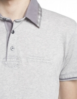 Embroidered polo shirt 