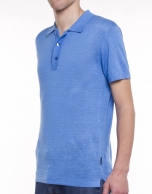 Knit polo shirt  