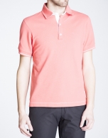 Polo coral piqué 