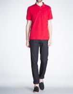 Red pique top 