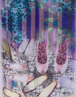 Ballerina print scarf 