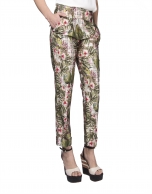 Floral print pants