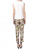 Floral print pants