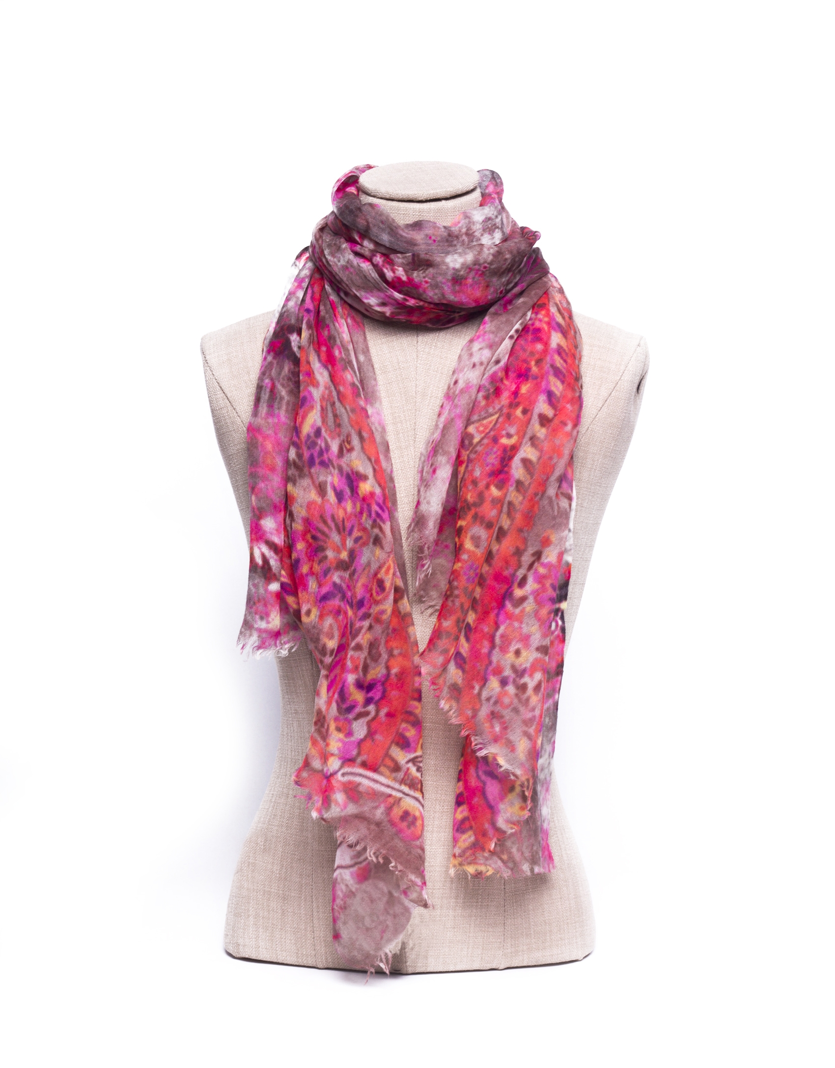 Foulard estampado cachemir