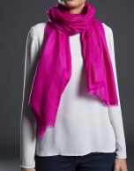 Plain pink foulard 