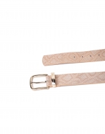 Desert design leather belt 