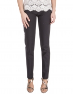 Black zippered pants