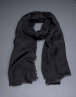 foulard liso negro