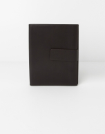 Brown leather notebook cover