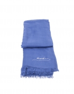 Foulard liso azul oscuro