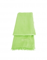 Foulard liso verde