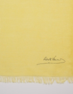 Foulard liso amarillo