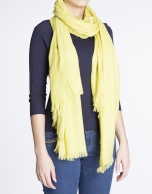 Foulard liso amarillo