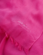 Foulard liso fucsia