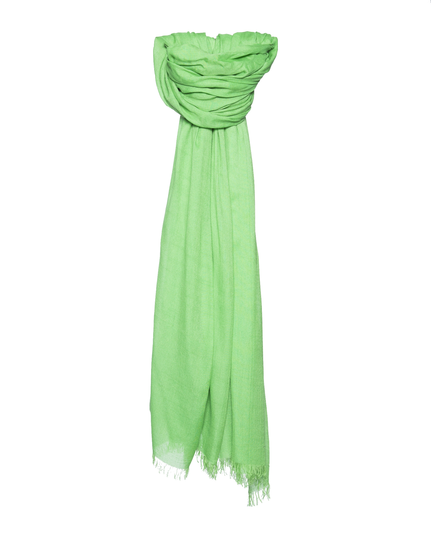 Foulard liso verde