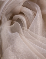 Foulard lurex beige