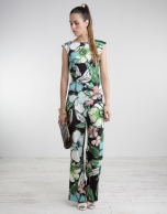 Floral print jumpsuit