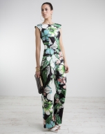 Floral print jumpsuit