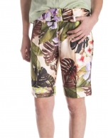 Floral print bermuda shorts