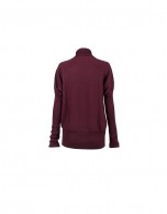 Bordeaux roll collar pullover