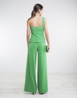 Green palazzo pants