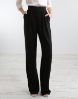 Black wide pants