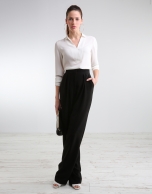 Black wide pants