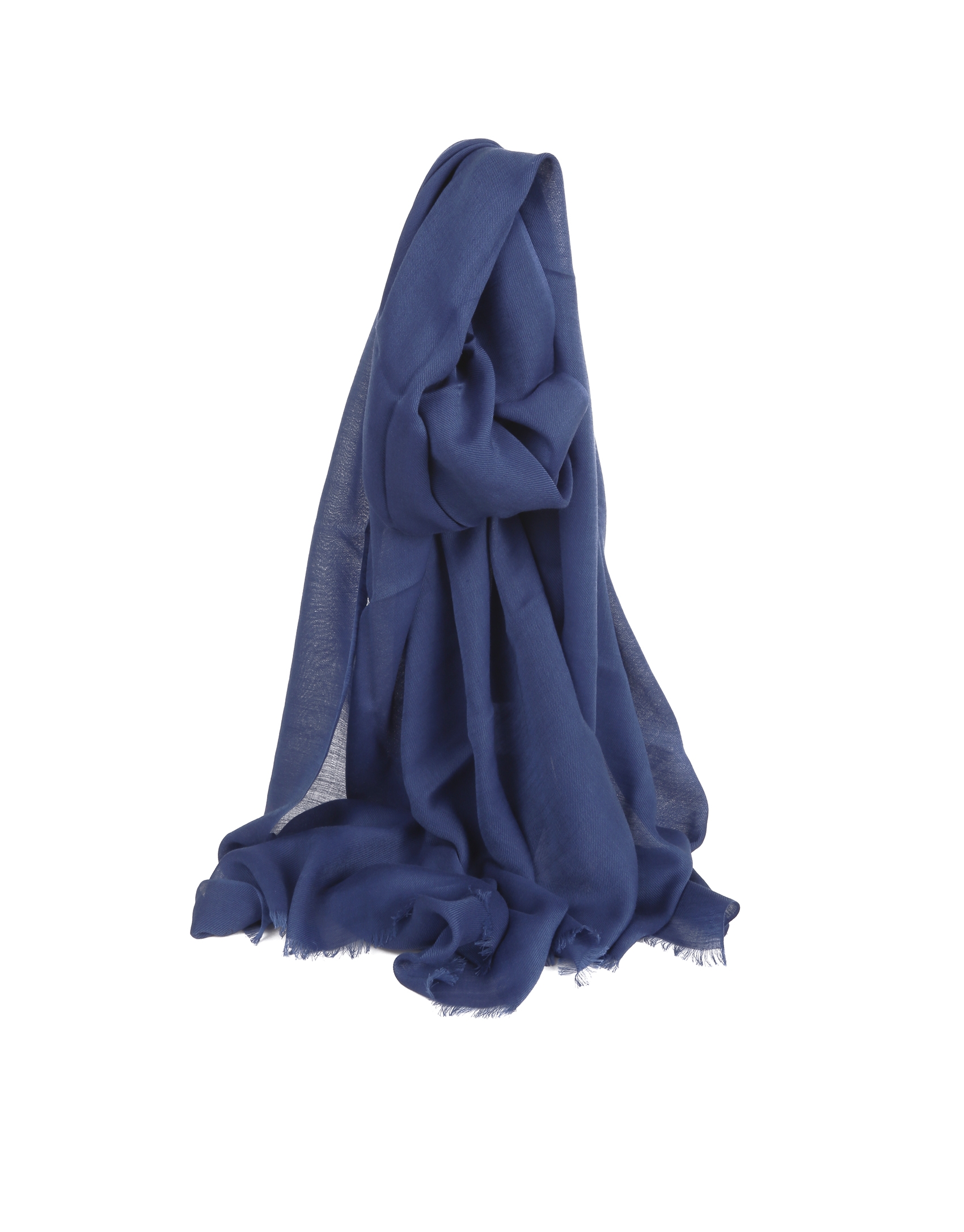 Foulard liso marino