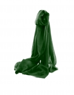 Foulard liso verde oscuro