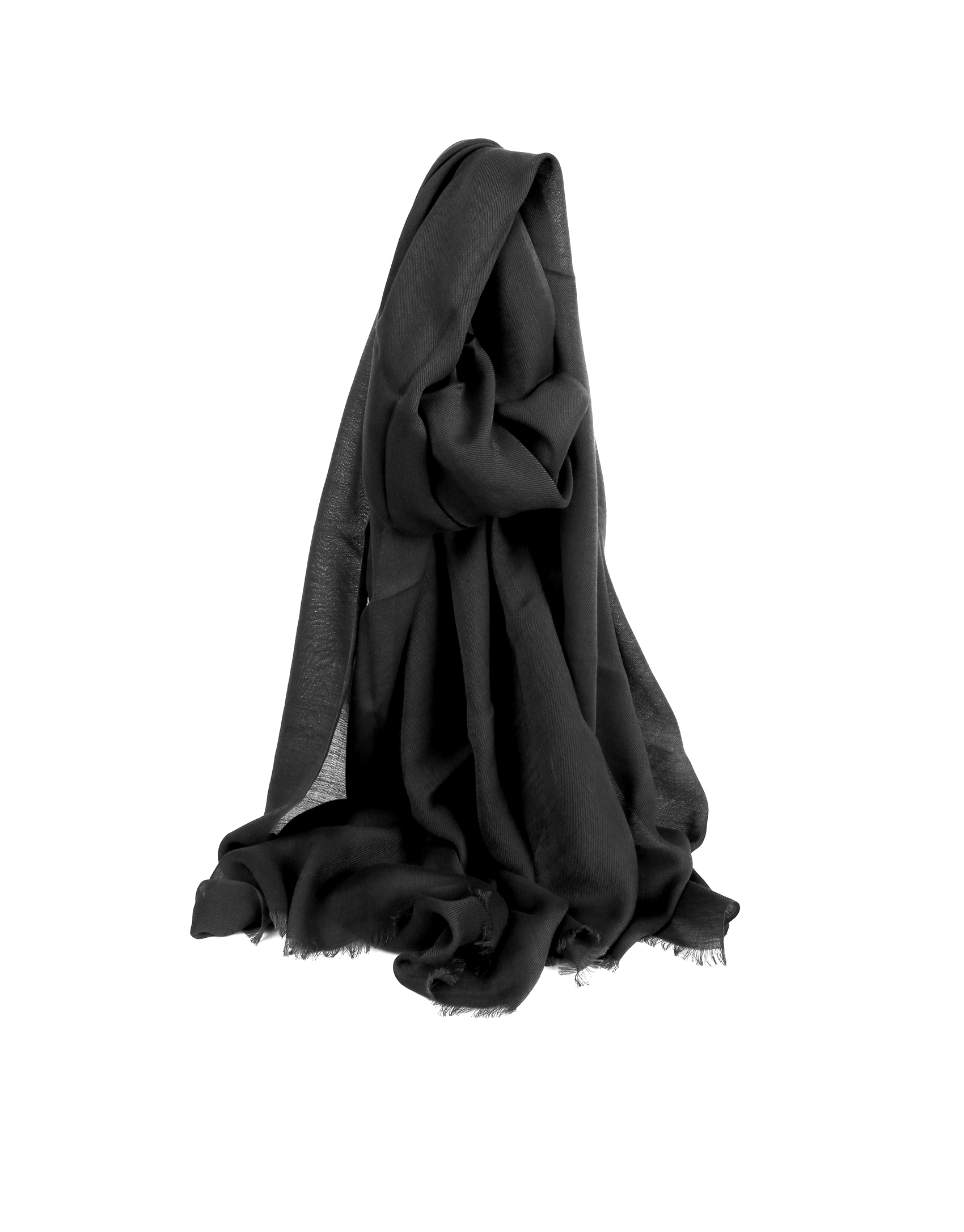 Foulard liso negro