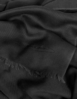 Foulard liso negro