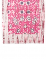 Foulard bordado rosa