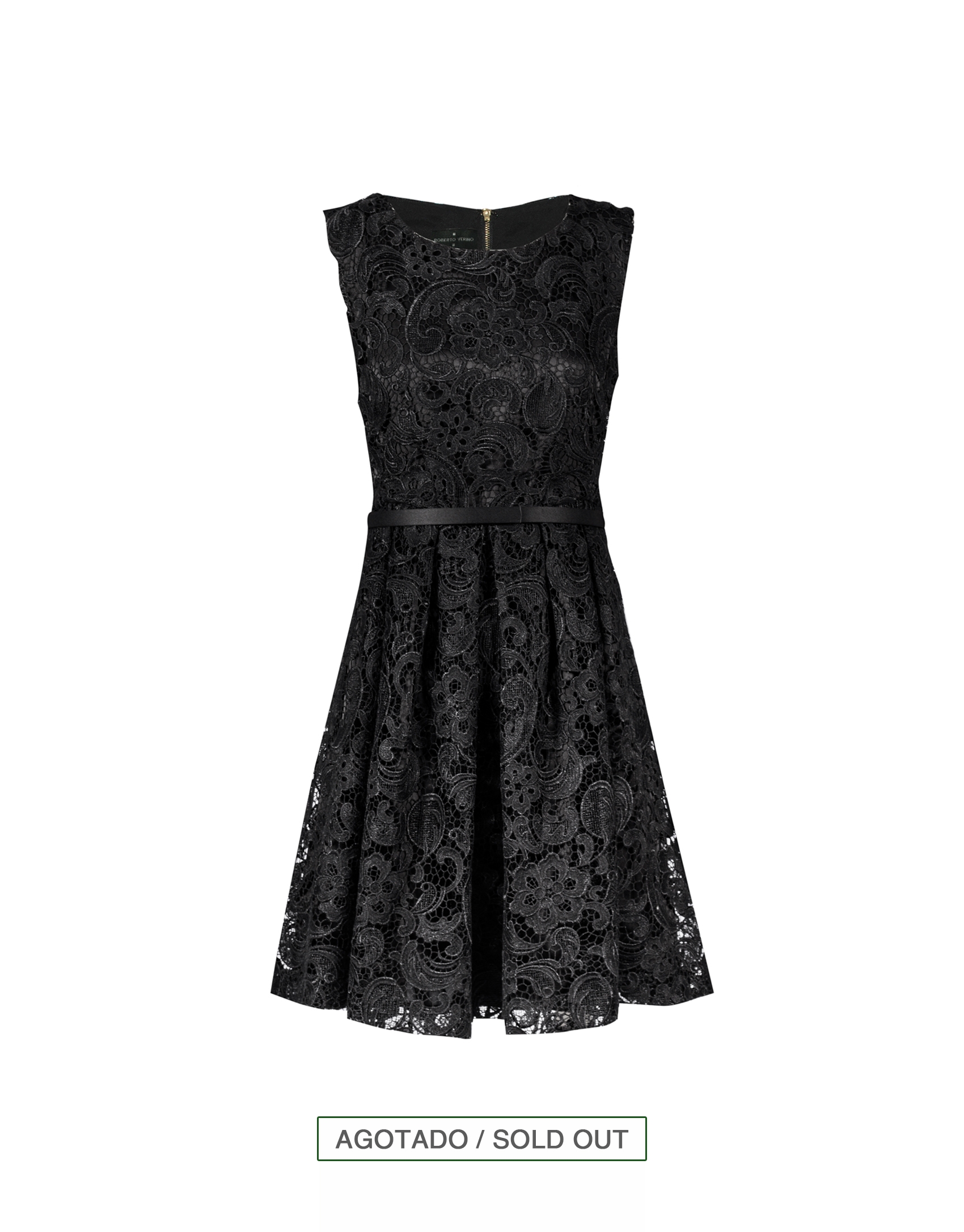 Black lace dress