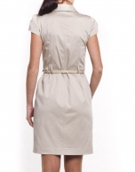 Short sleeve shirtwaist dress 