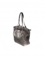 Bolso góndola combinado gris