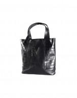 Bolso recto shopping negro