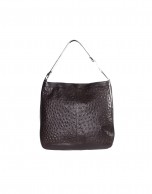 Medium square bag ostrich