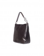 Medium square bag ostrich