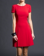 Vestido rojo tablas