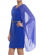 Vestido corto azul