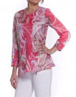 Long sleeve shirt with round neck 