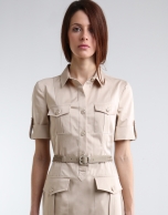 Sandy shirtwaist dress