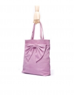 DAISY ROSA: Tote en piel nobuck