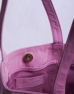 DAISY ROSA: Tote en piel nobuck