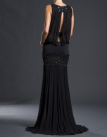 Black dress with beading